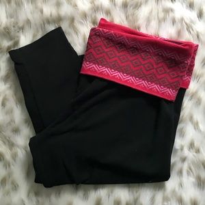 Victoria’s Secret: Foldover Leggings